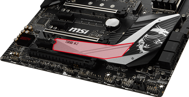 MSI Z390 M.2 Shield FROZR